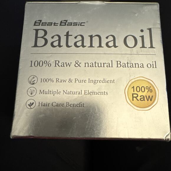 YILEST Raw & Pure Batana Oil For Hair, 4.23oz, Exp 8/27 - Picture 1 of 3